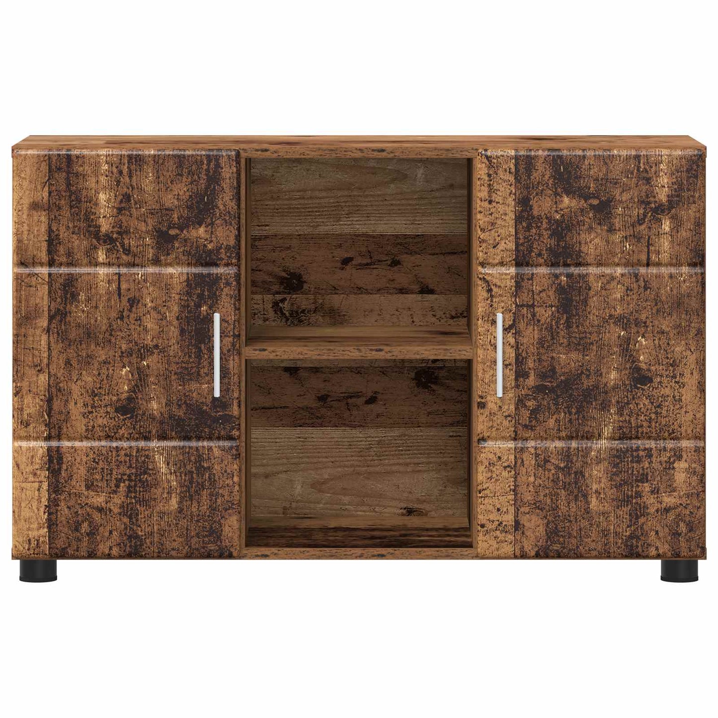 Sideboard FLORIN Old Wood 88.5 x 30.5 x 55.5 cm Engineered Wood