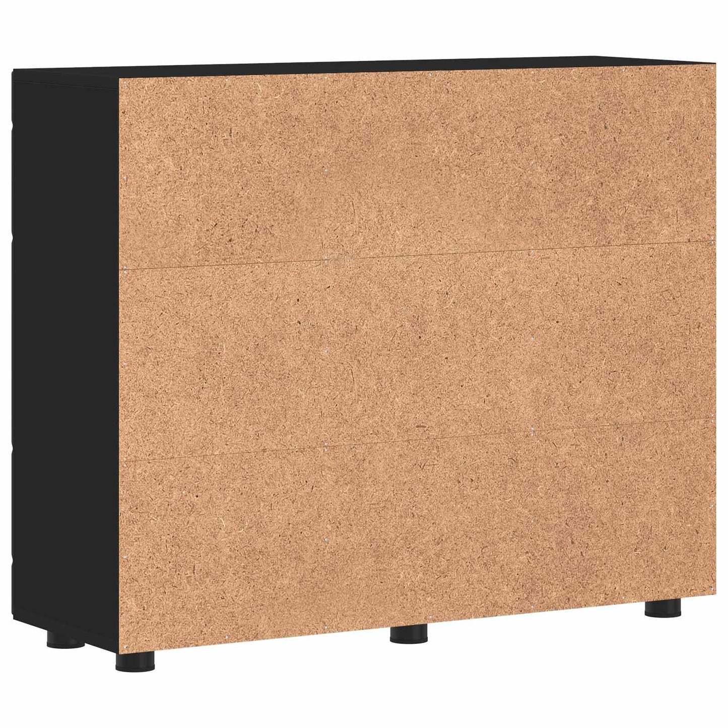 Wooden Cabinet Black 88.5 x 30.5 x 73 cm Engineered Wood