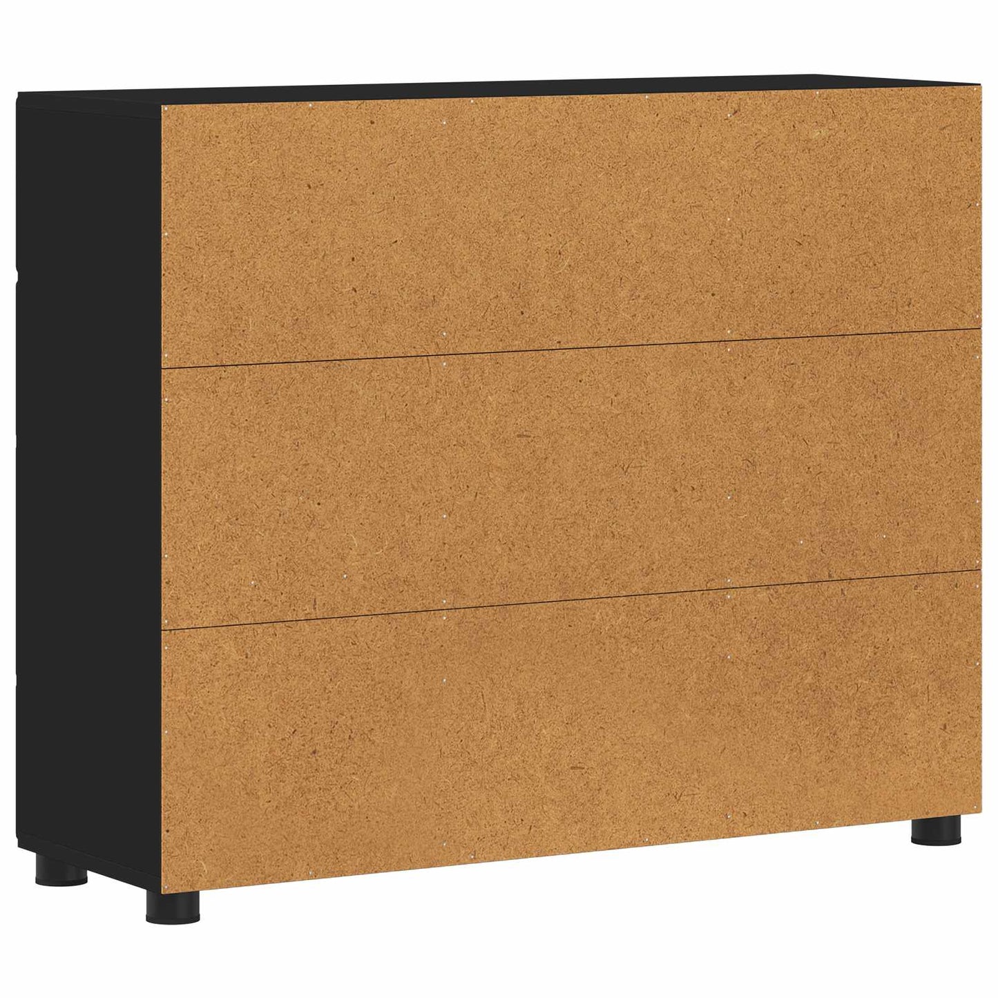 Sideboard FLORIN Black 88.5 x 30.5 x 73 cm Engineered Wood