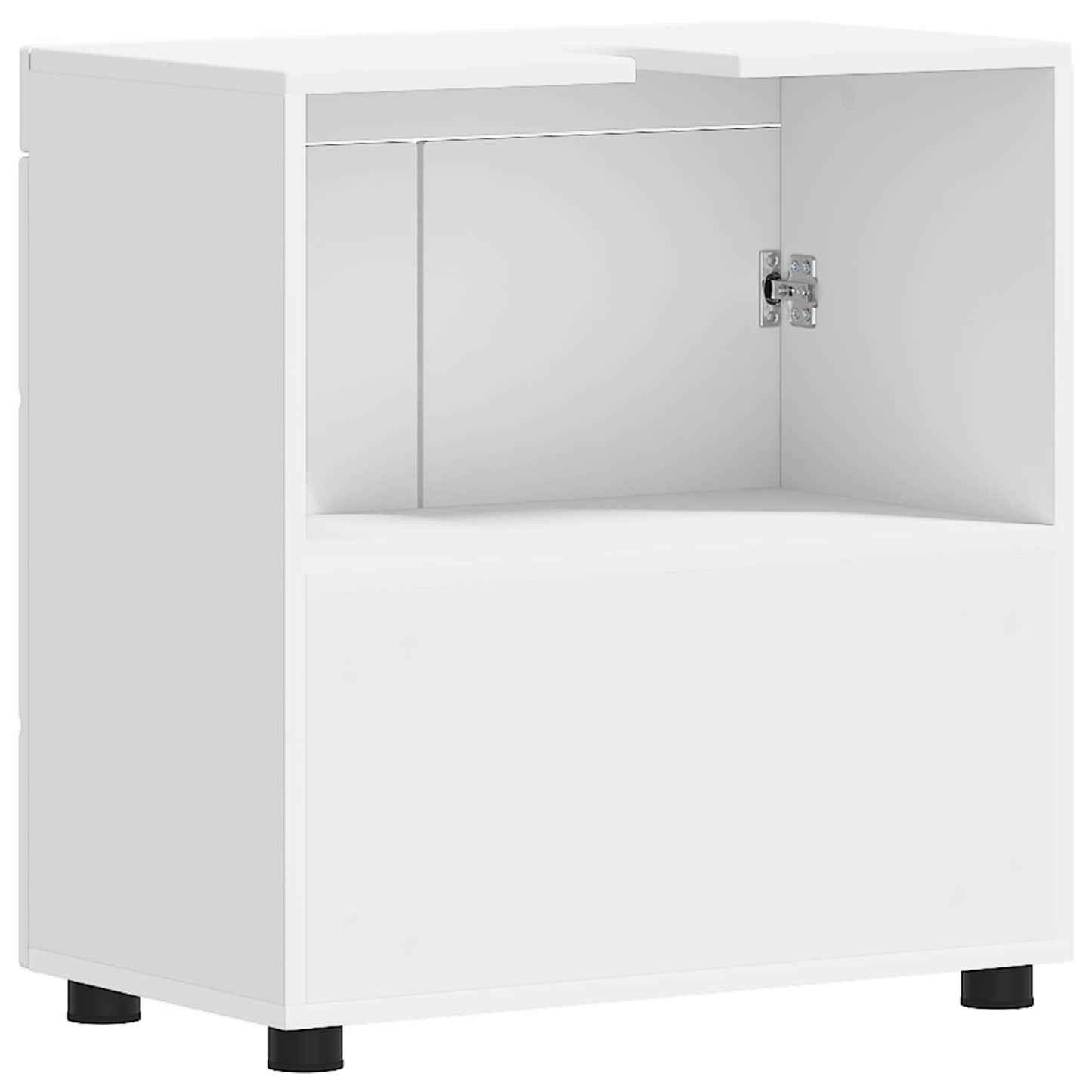 Bathroom Cabinet Set with Storage TULUM White 60 x 34 x 63 cm