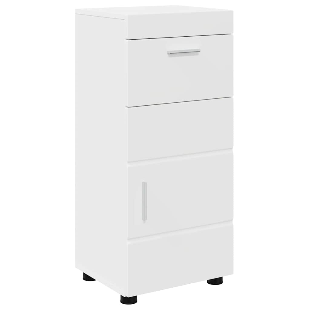 vidaXL Bathroom Cabinet White 37 x 31.5 x 82 cm Engineered wood