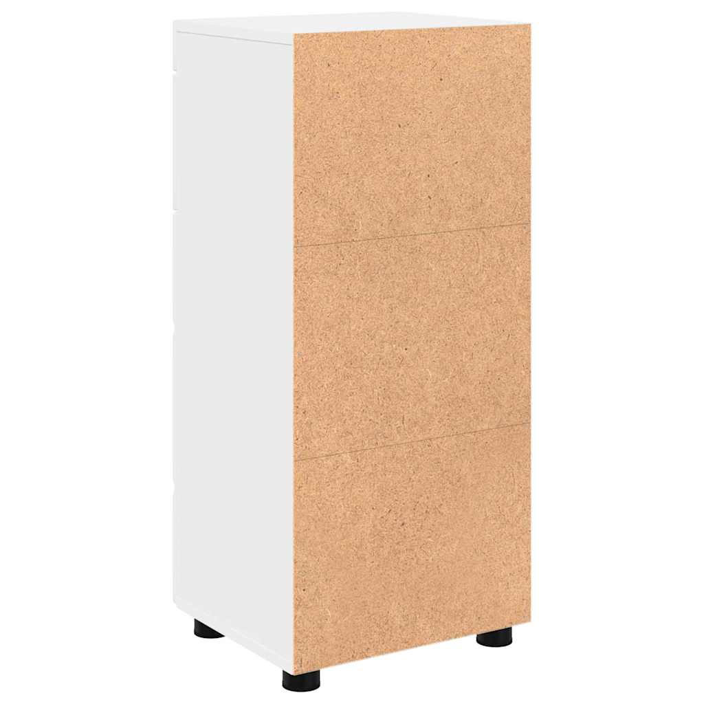 vidaXL Bathroom Cabinet White 37 x 31.5 x 82 cm Engineered wood