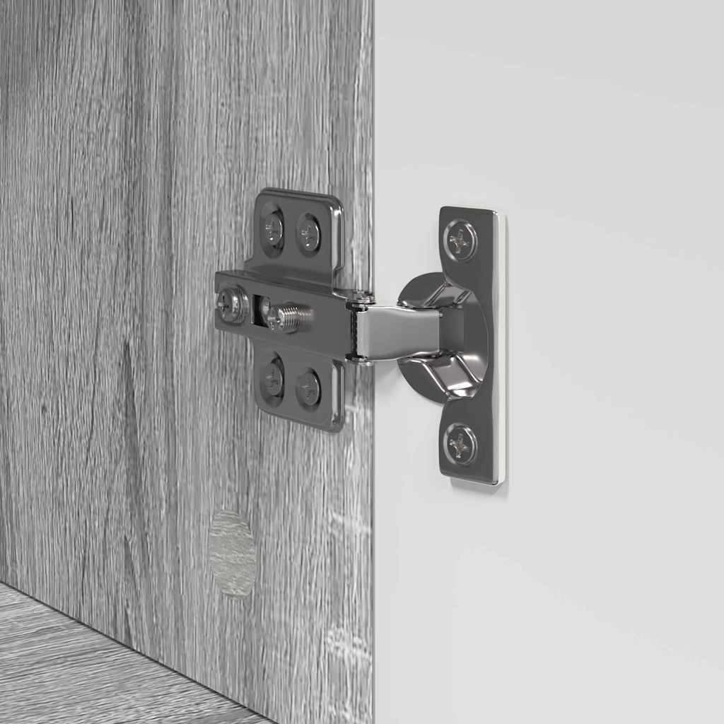 vidaXL Bathroom Cabinet Grey sonoma 37 x 31.5 x 82 cm Engineered wood