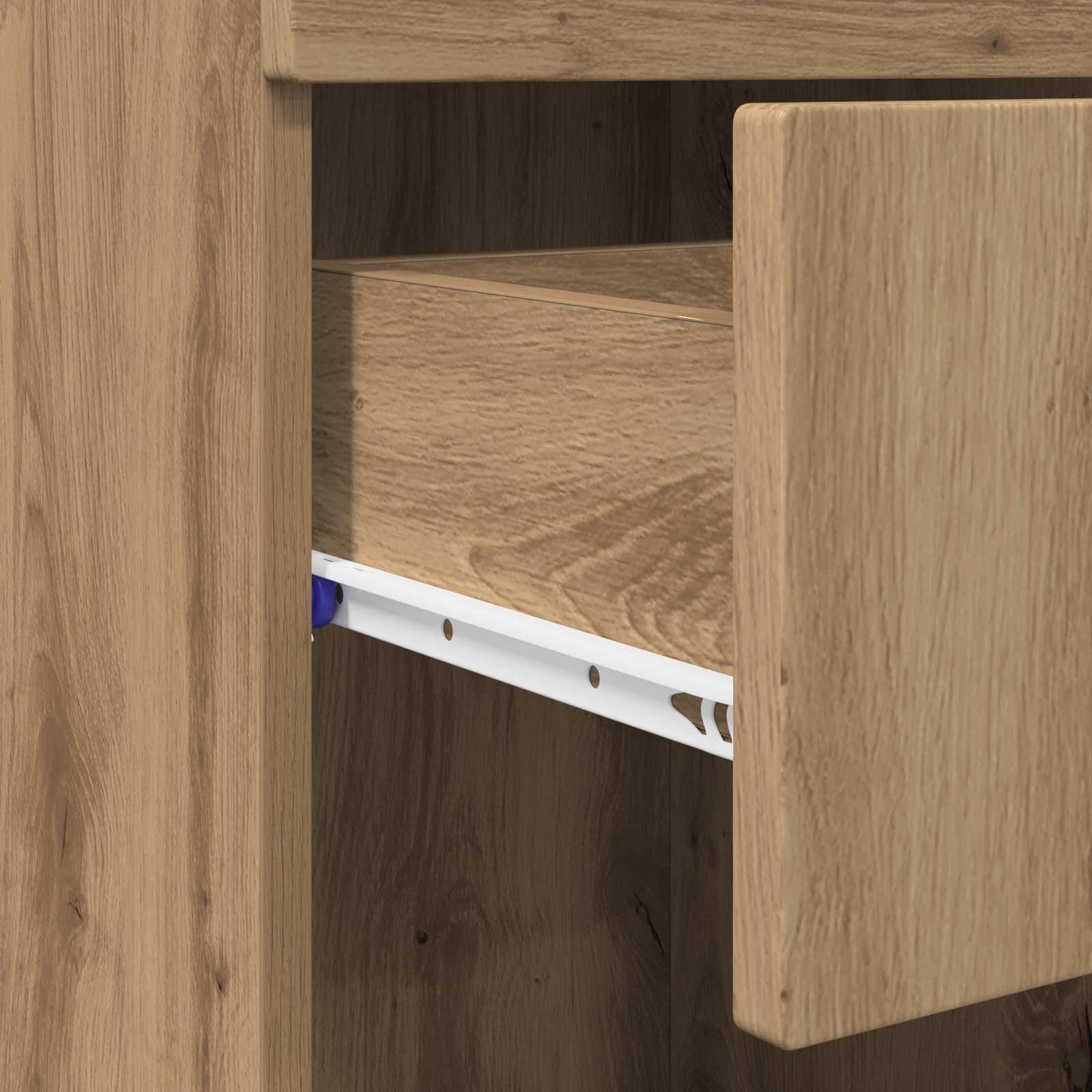 Bathroom Cabinet Set TULUM Artisan Oak 37 x 31.5 x 82 cm