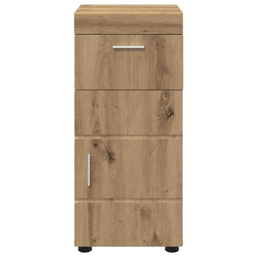 vidaXL Bathroom Cabinet Artisan oak 37 x 31.5 x 82 cm Engineered wood
