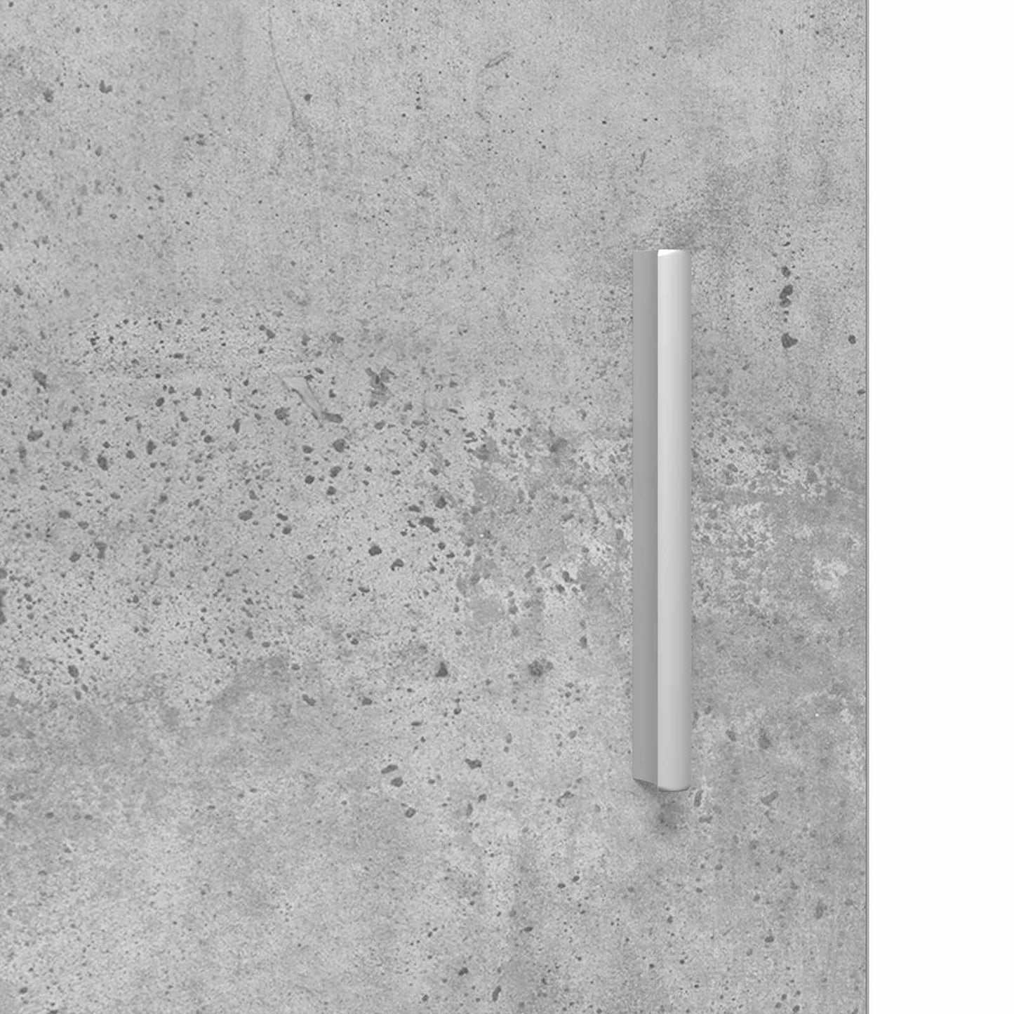Bathroom Cabinet Set TULUM Concrete Grey 37 x 31.5 x 203 cm