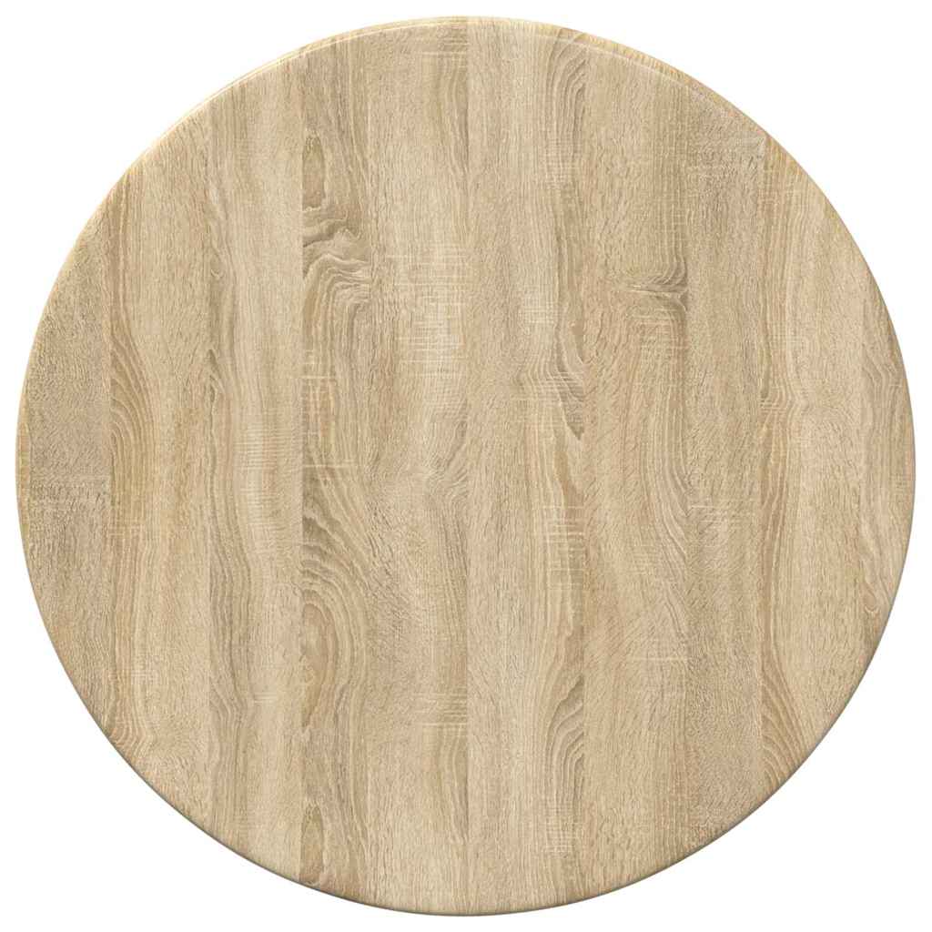 Table Top Sonoma oak Ø 30 x 1.5 cm Engineered Wood