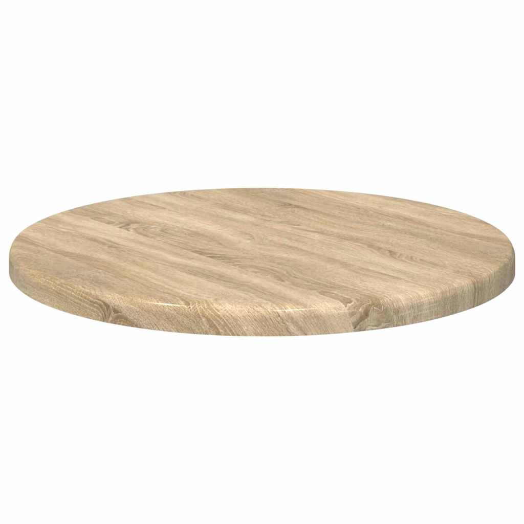 Table Top Sonoma oak Ø 30 x 1.5 cm Engineered Wood