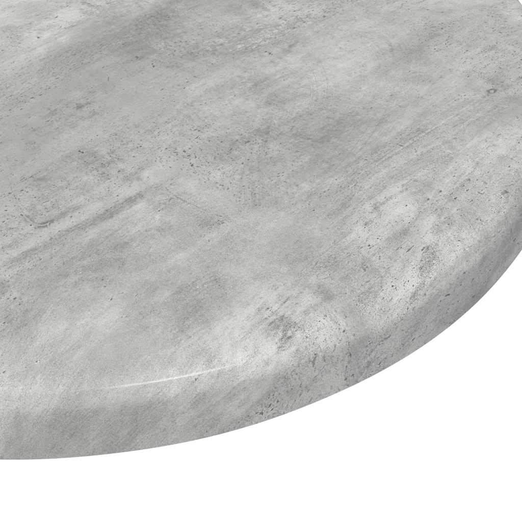Table Top Concrete grey Ø 30 x 1.5 cm Engineered Wood