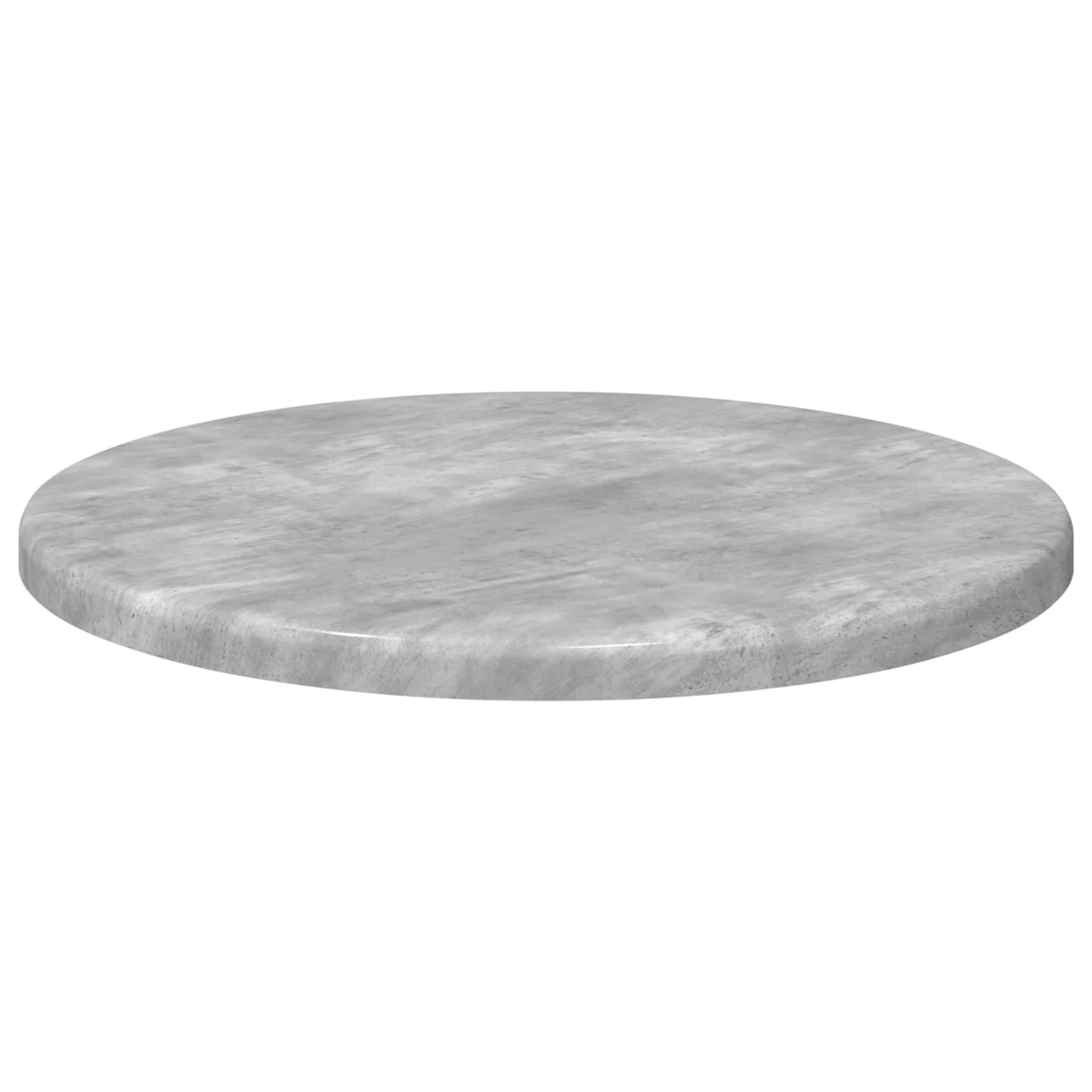 Table Top Ø 30 x 1.5 cm Round Engineered Wood Concrete Grey