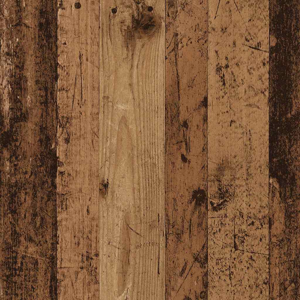Table Top Ø 30 x 1.5 cm Round Engineered Wood Old Wood