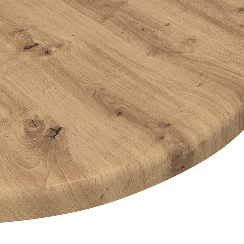 Table Top Artisan oak Ø 40 x 1.5 cm Engineered Wood