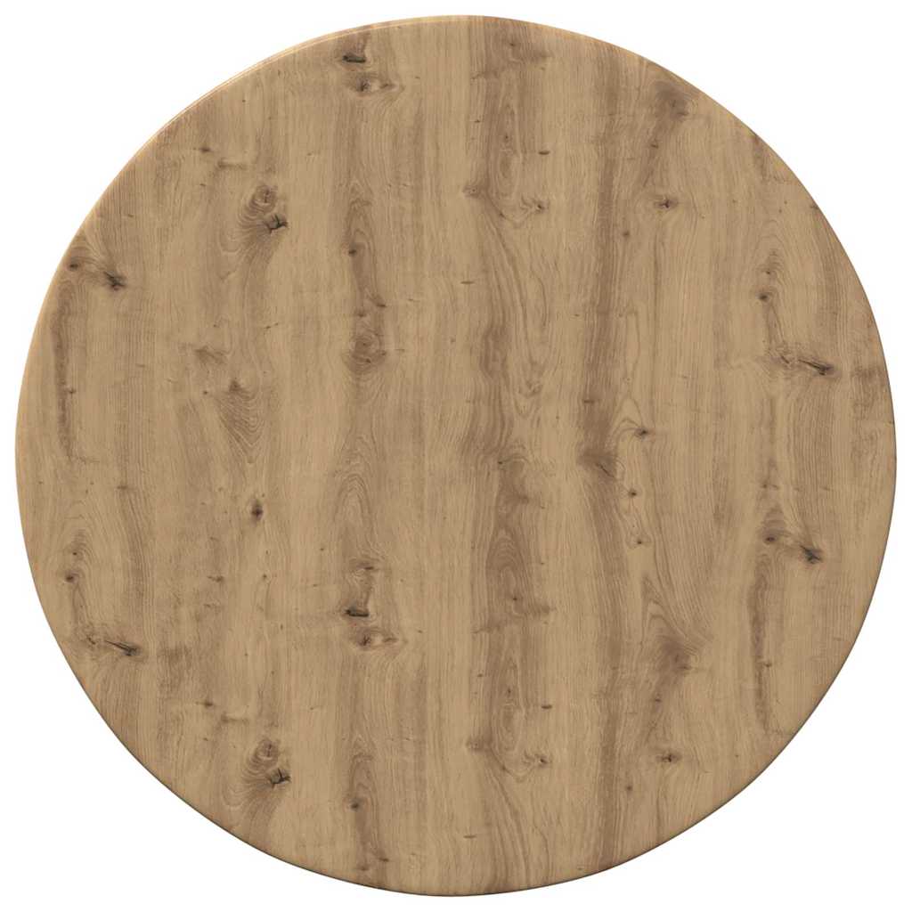 Table Top Artisan oak Ø 40 x 1.5 cm Engineered Wood