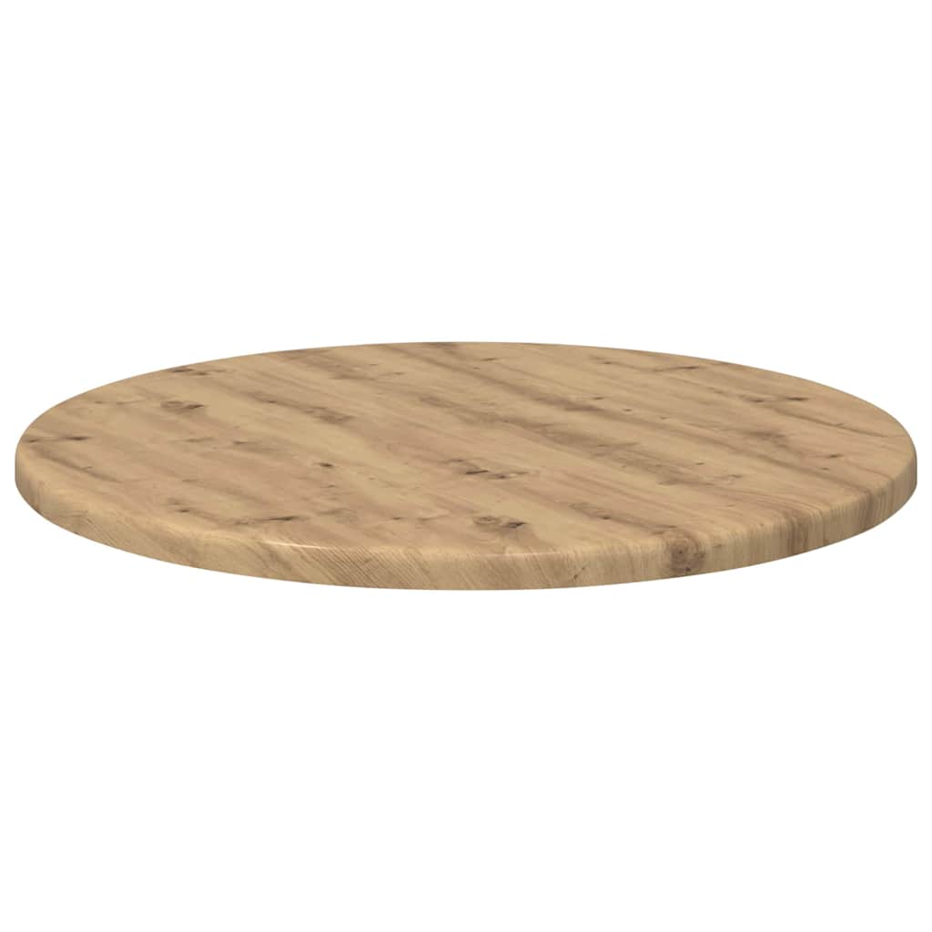 Table Top Artisan oak Ø 40 x 1.5 cm Engineered Wood