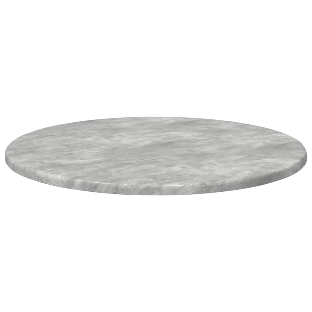 Table Top Concrete grey Ø 50 x 1.5 cm Engineered Wood