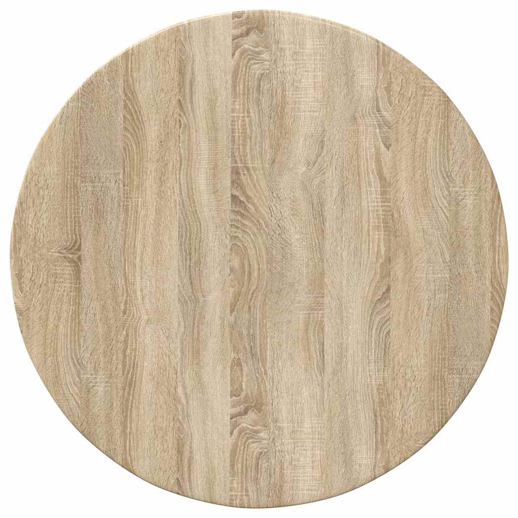 Table Top Sonoma oak Ø 60 x 1.5 cm Engineered Wood