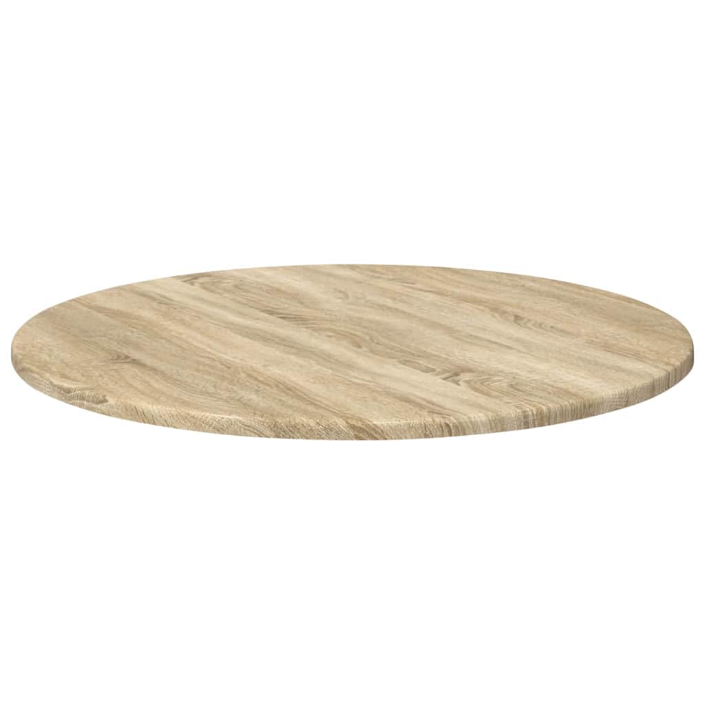 Table Top Sonoma oak Ø 60 x 1.5 cm Engineered Wood