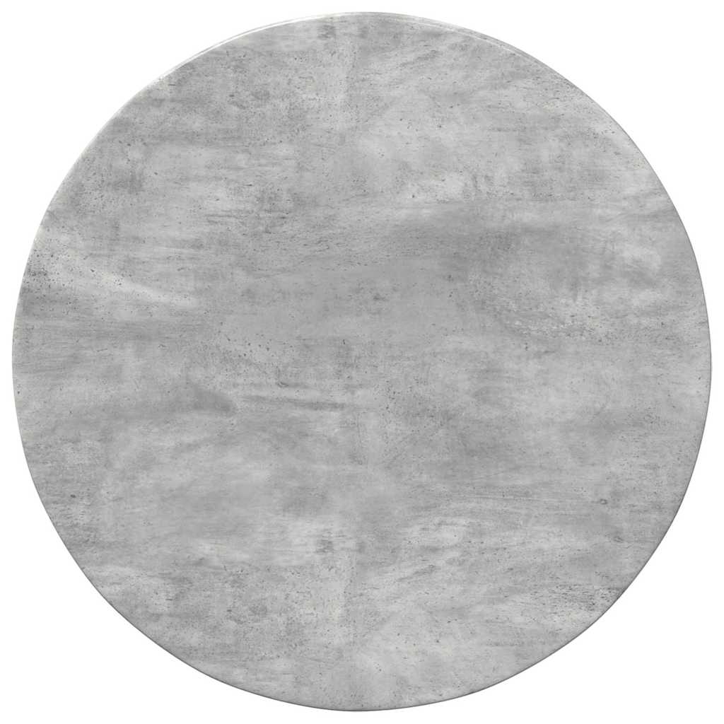 Table Top Concrete grey Ø 60 x 1.5 cm Engineered Wood