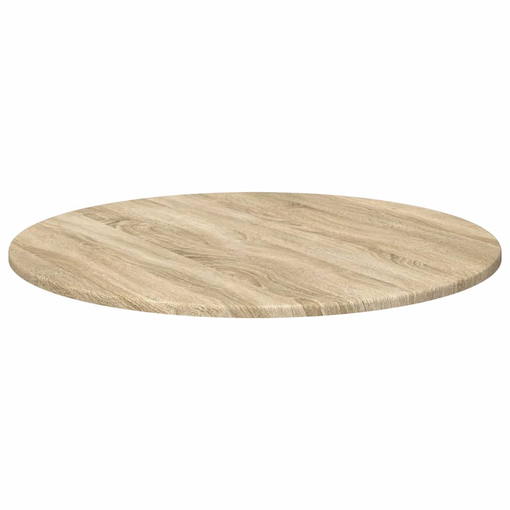 Table Top Sonoma oak Ø 70 x 1.5 cm Engineered Wood