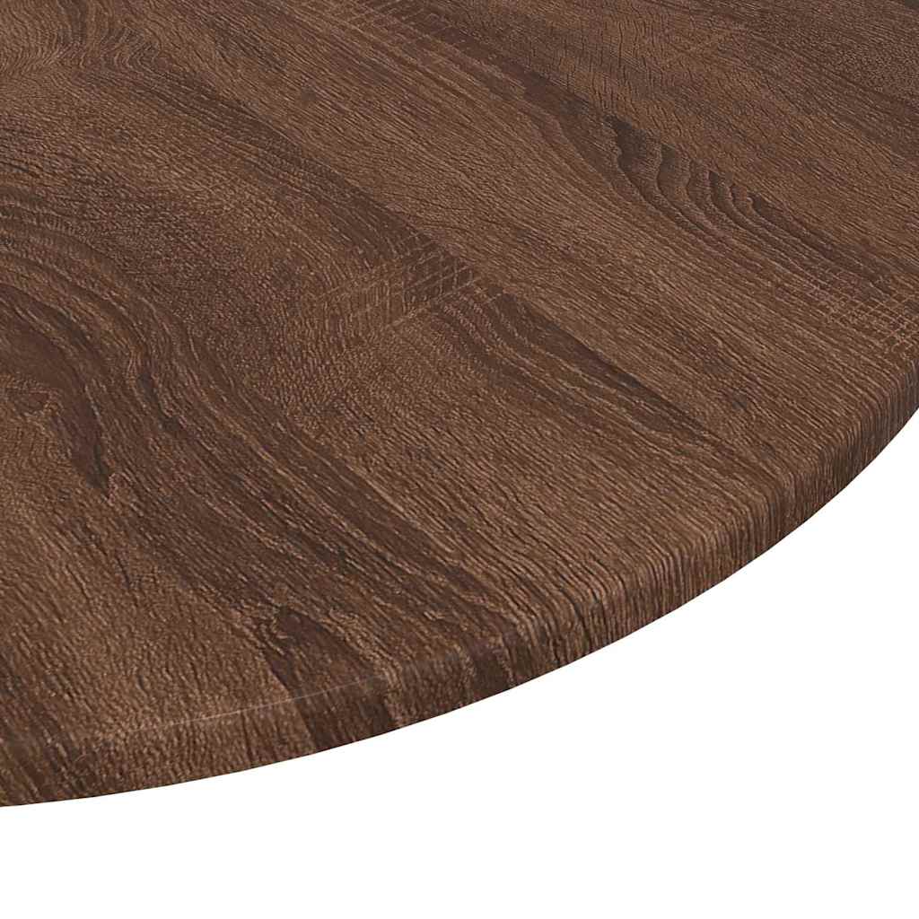 Table Top Brown oak Ø 70 x 1.5 cm Engineered Wood