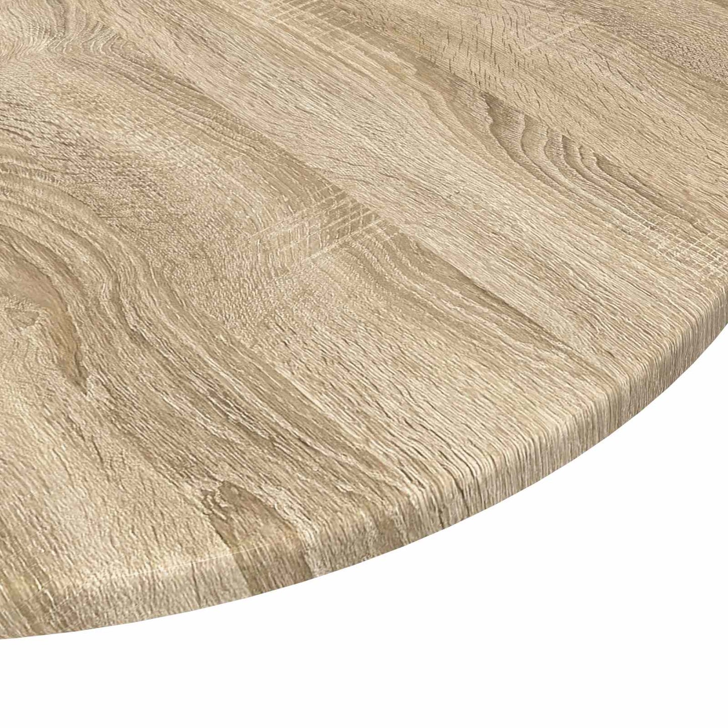 Table Top Ø 80 x 1.5 cm Round Engineered Wood Sonoma Oak