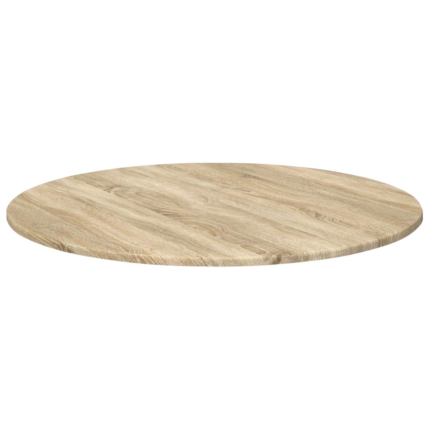 Table Top Ø 80 x 1.5 cm Round Engineered Wood Sonoma Oak