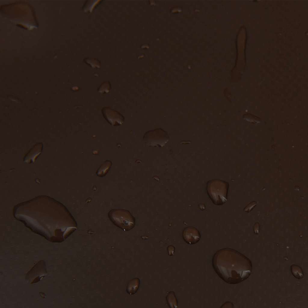 Tarpaulin 650g / m² Brown 5 x 7 m Canvas with PVC Coating