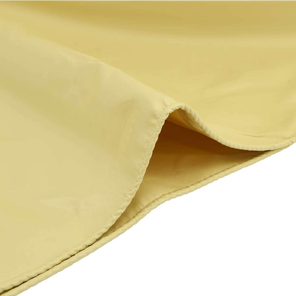 Tarpaulin 650g / m² Beige 6 x 8 m Canvas with PVC Coating