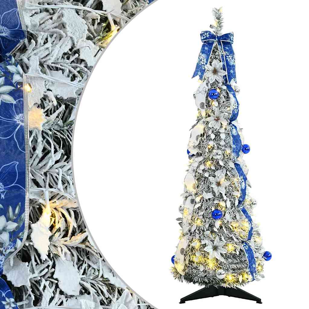 Artificial Christmas Tree White 120 cm PVC