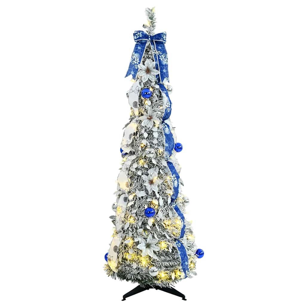 Artificial Christmas Tree White 150 cm PVC
