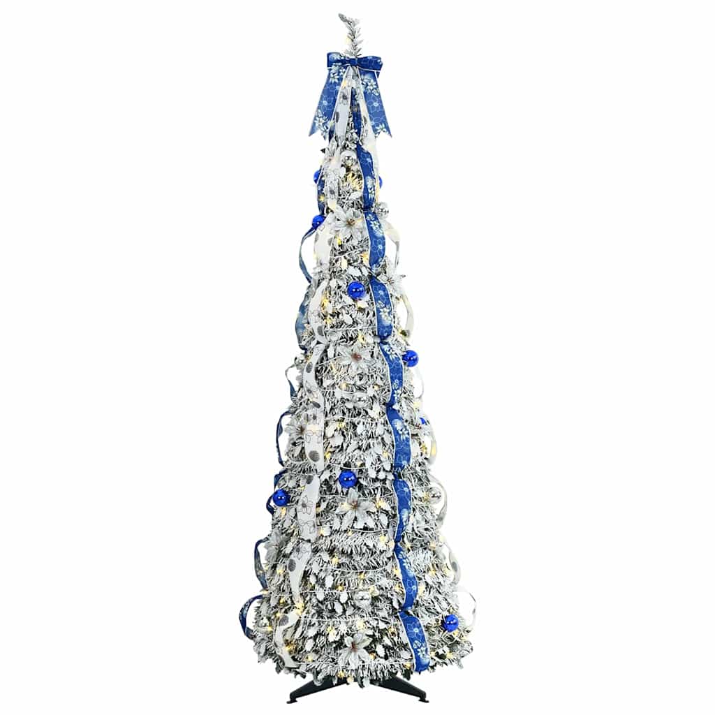Artificial Christmas Tree White 210 cm PVC