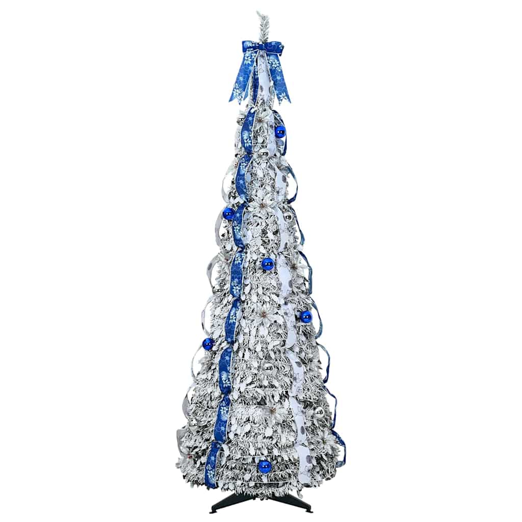 Artificial Christmas Tree White 210 cm PVC