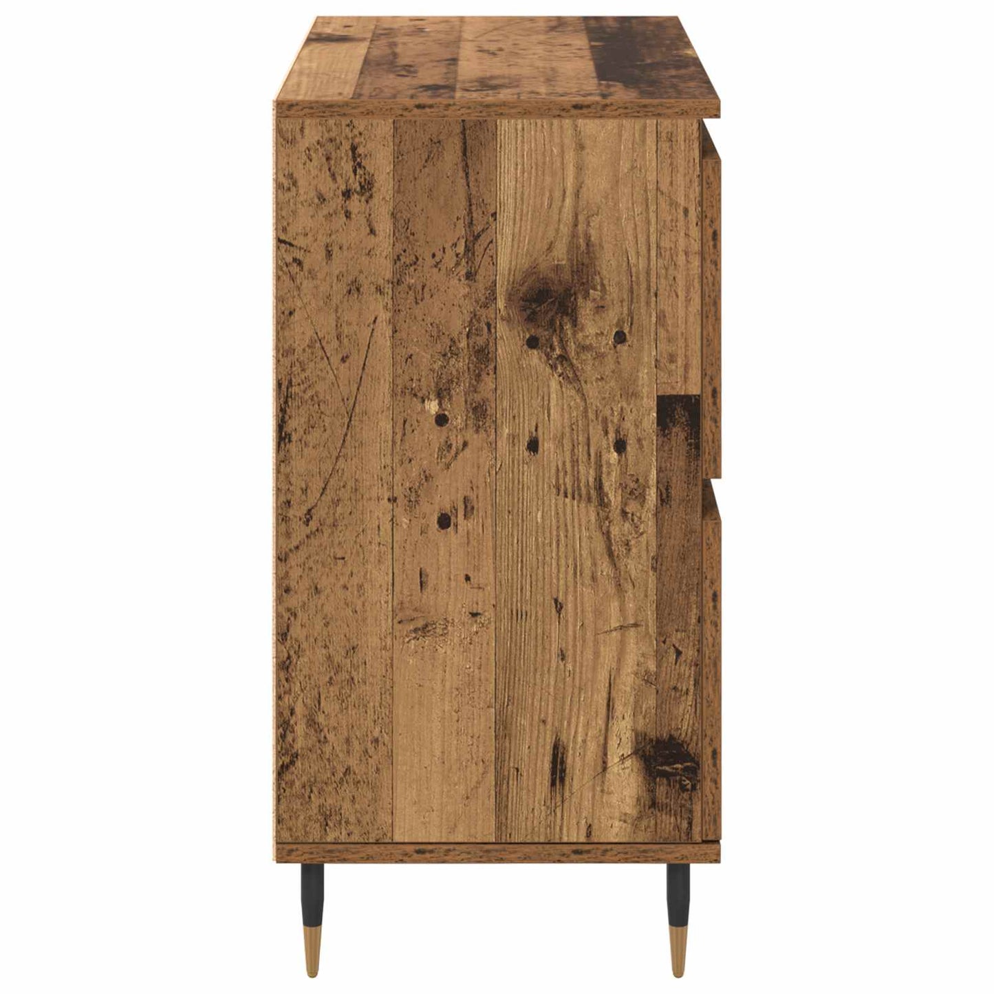 Storage Cabinet 3 pcs Old Wood 60 x 35 x 70 cm