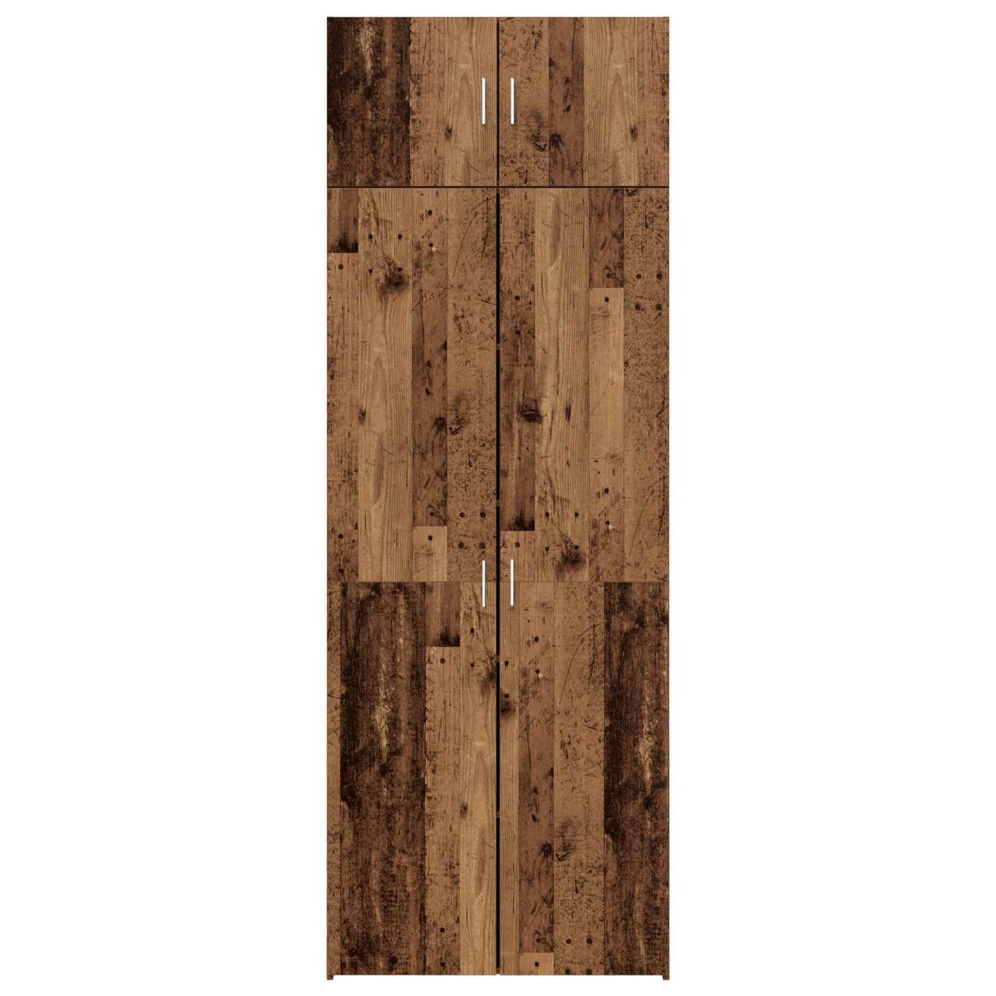 Storage Cabinet 2 pcs Old Wood 80 x 42.5 x 225 cm
