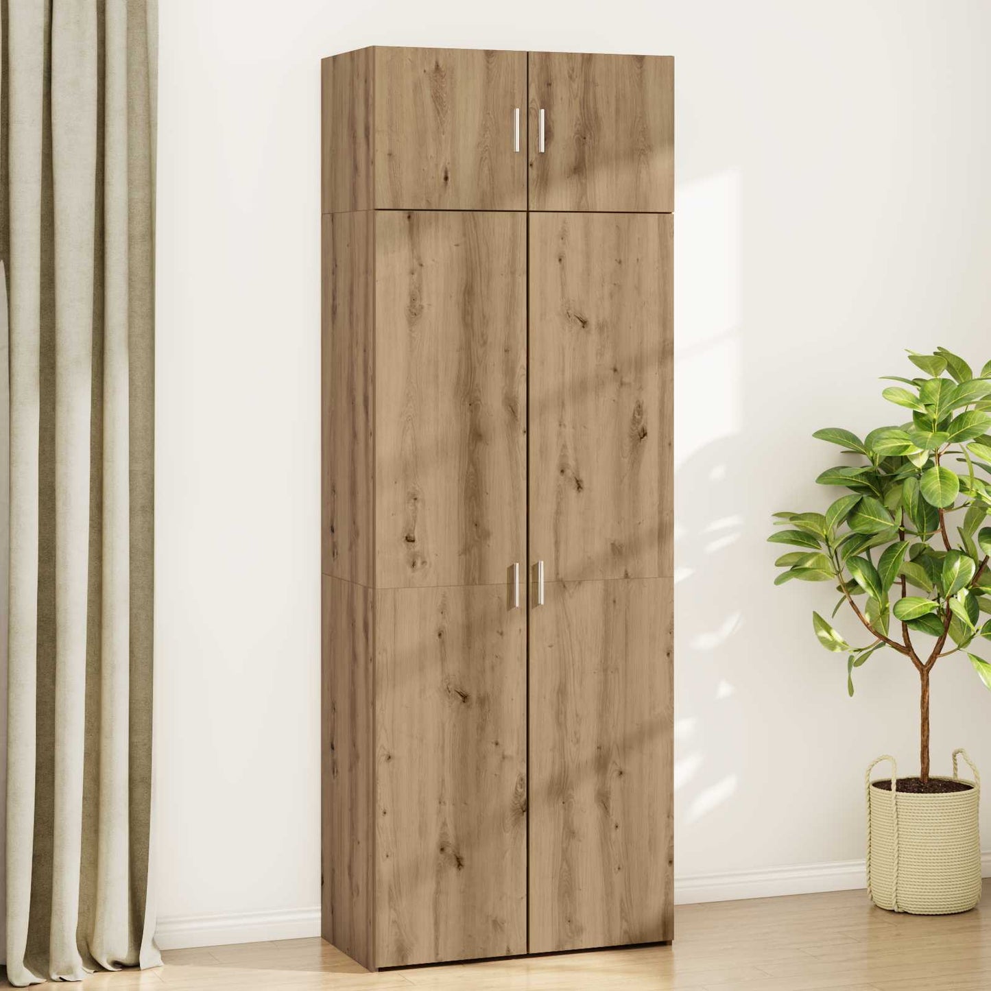 Storage Cabinet 2 pcs Artisan Oak 80 x 42.5 x 225 cm