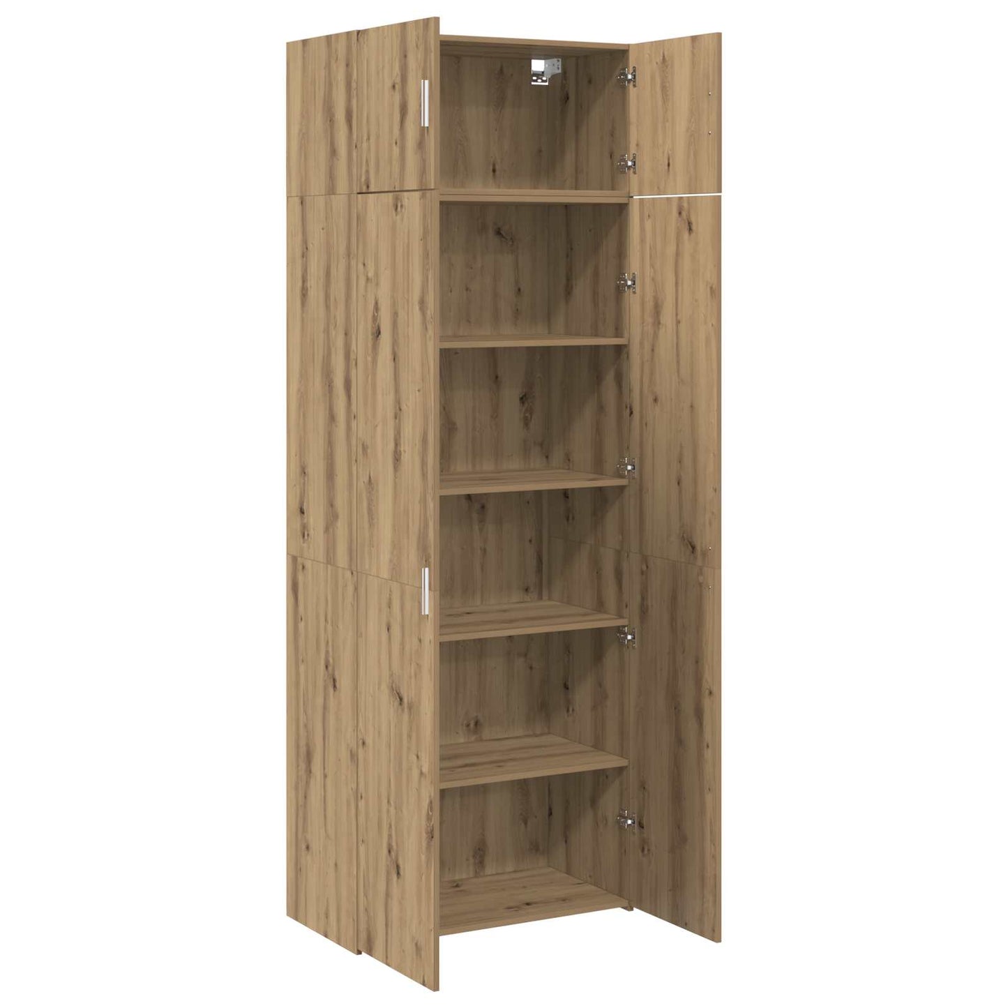 Storage Cabinet 2 pcs Artisan Oak 80 x 42.5 x 225 cm