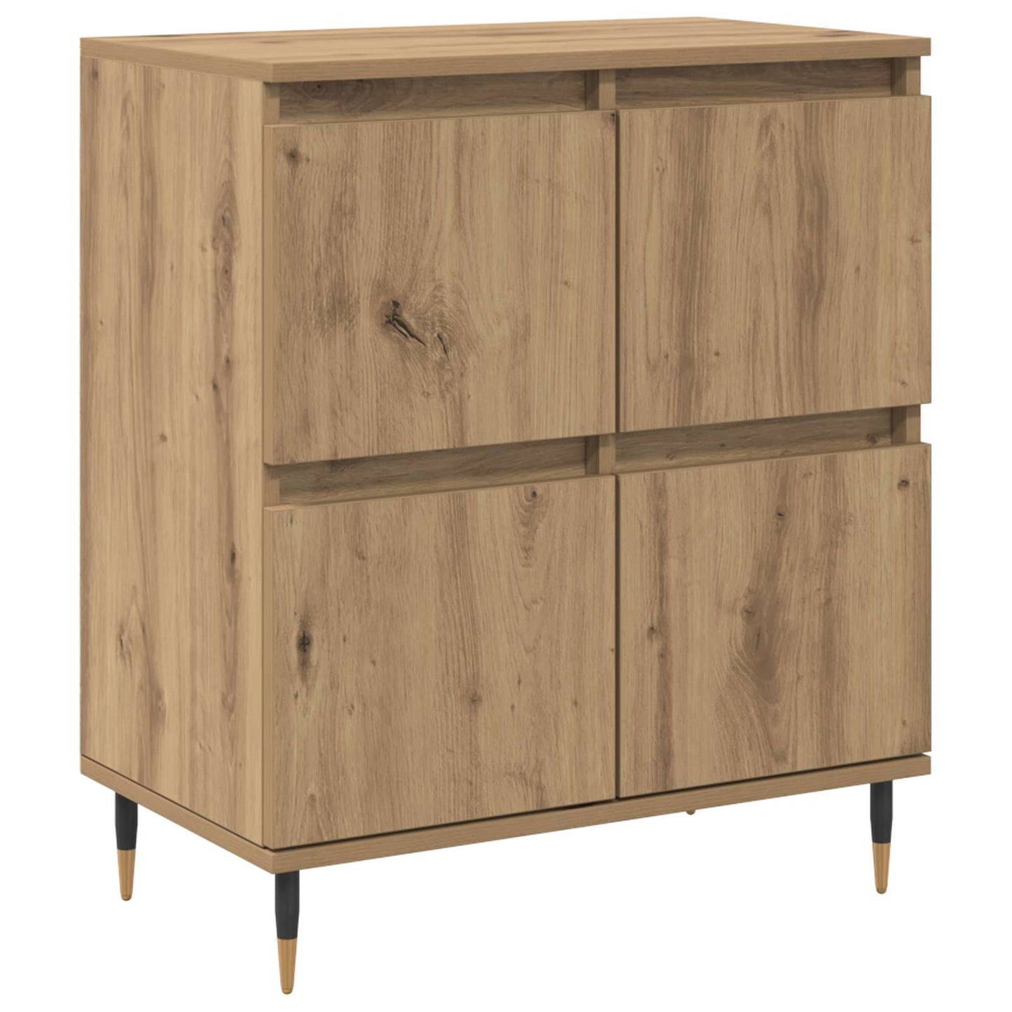 Storage Cabinet 2 pcs Artisan Oak 60 x 35 x 70 cm