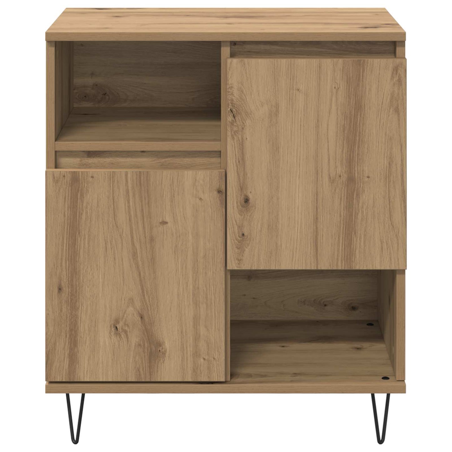 Sideboard 2 pcs Artisan Oak 60 x 35 x 70 cm