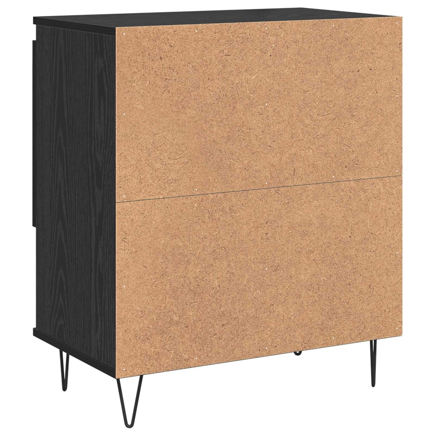 Sideboard 2 pcs Black Oak 60 x 35 x 70 cm