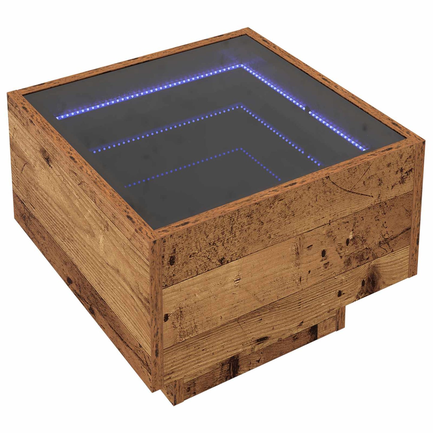 Coffee Table Old Wood 40 x 40 x 30 cm Engineered wood
