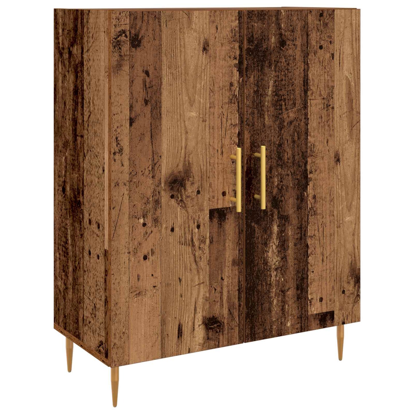 Highboard Old wood 69.5 x 34 x 180 cm Engineered Wood