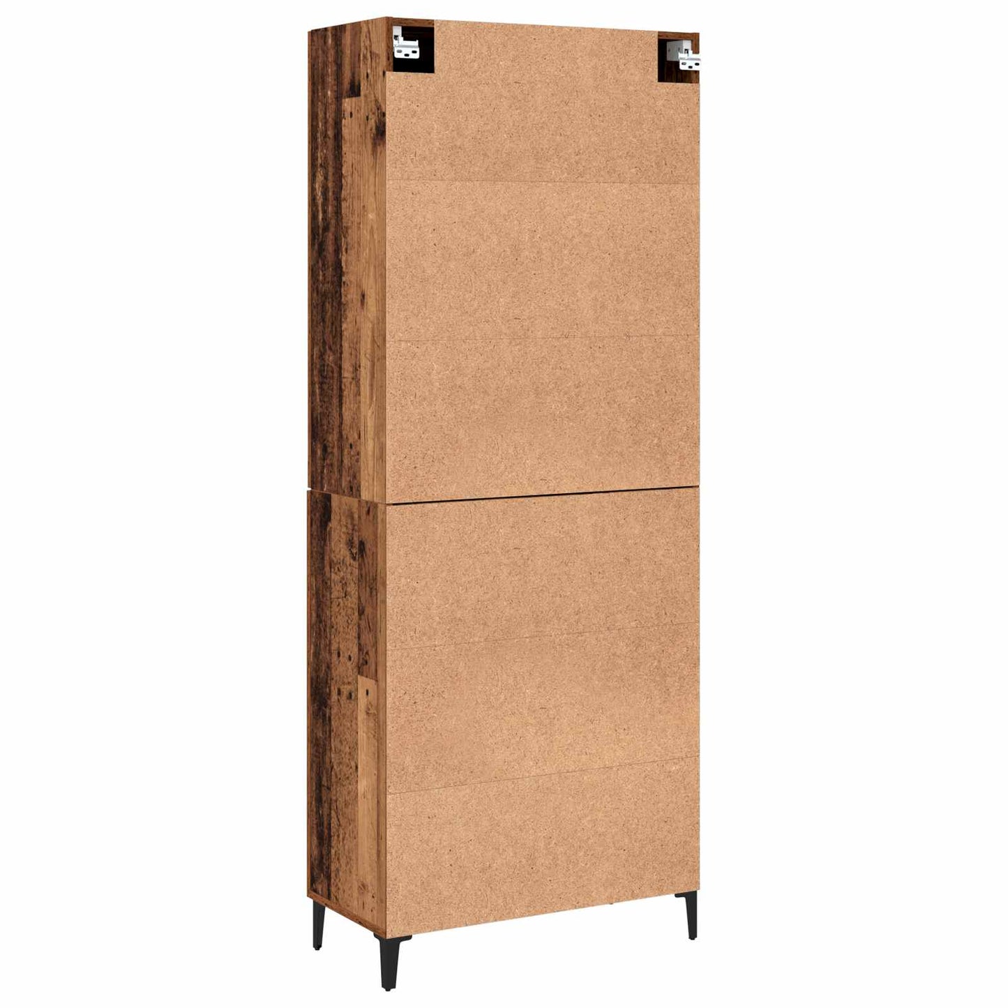 Highboard 2 pcs Old wood 69.5 x 34 x 180 cm Engineered Wood