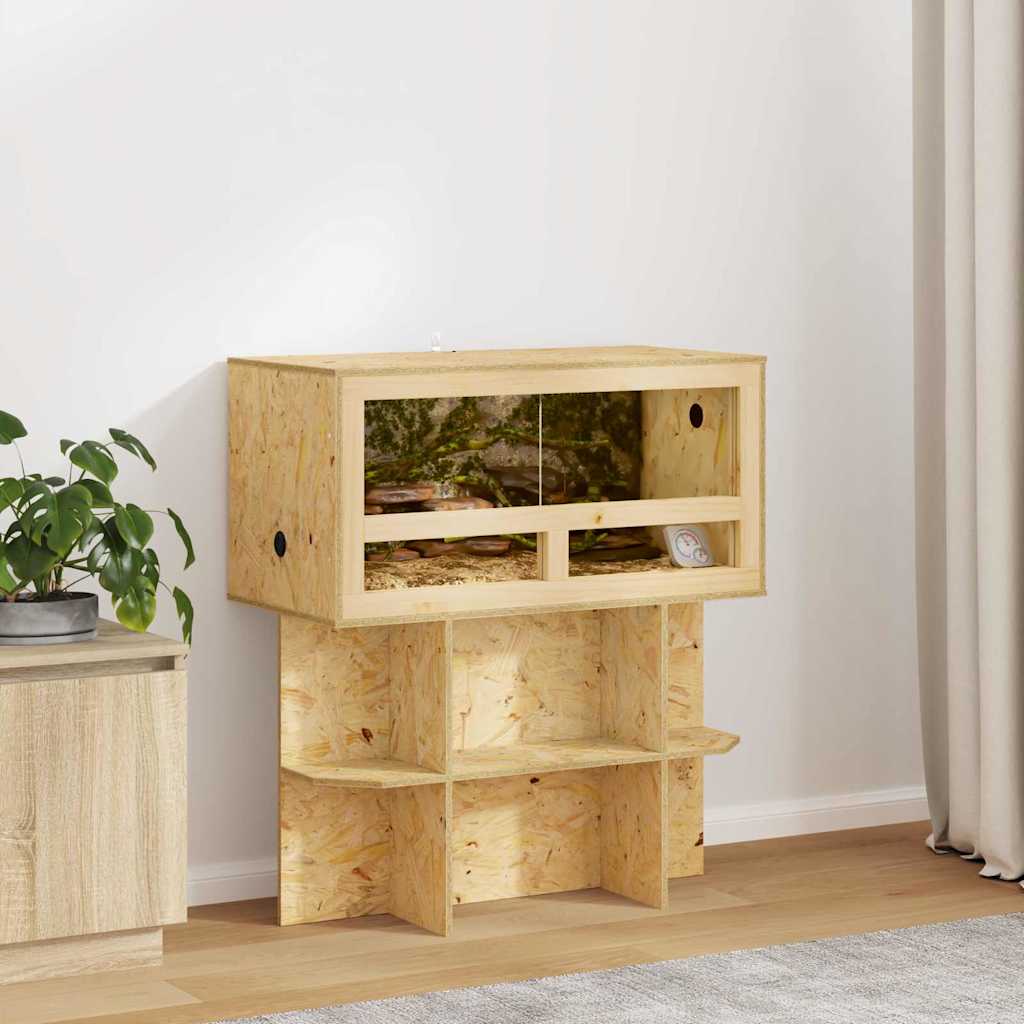 Terrarium Brown 80 x 40 x 40 cm OSB