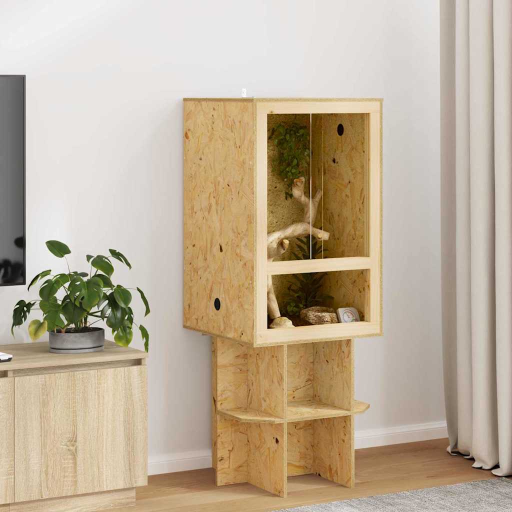 Terrarium Brown 50 x 50 x 80 cm OSB
