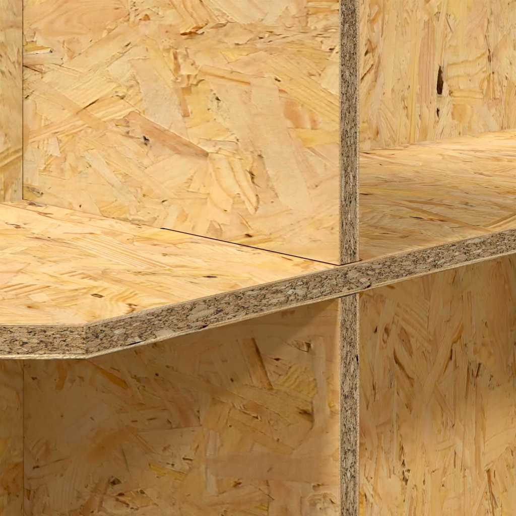 Terrarium Base with Shelf Brown 80 x 40 x 50 cm OSB