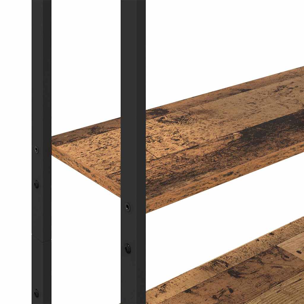 Book Cabinet Old Wood 60 x 24 x 161 cm Engineered Wood