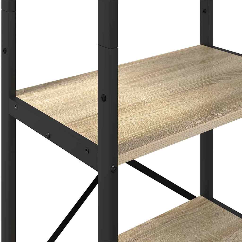 Bookshelf Sonoma Oak 56 x 34 x 171 cm Engineered Wood