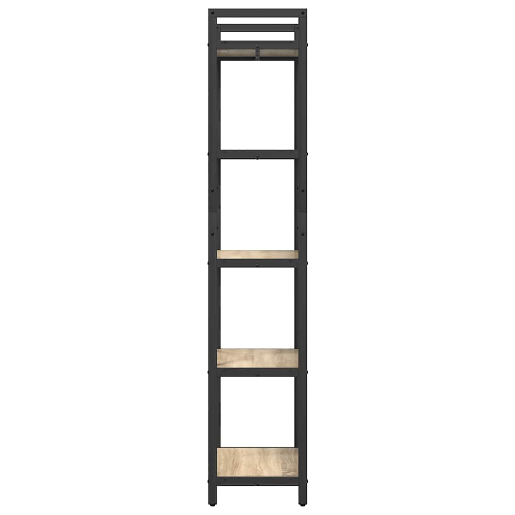 Bookshelf Sonoma Oak 56 x 34 x 171 cm Engineered Wood