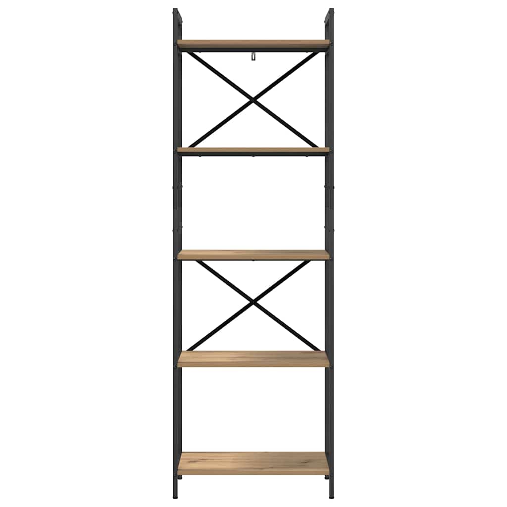 Bookshelf Artisan Oak 56 x 34 x 171 cm Engineered Wood