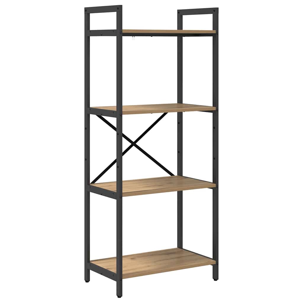 Bookshelf Artisan Oak 56 x 34 x 133.5 cm Engineered Wood
